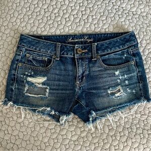 Vintage American Eagle Outfitters Low-Rise Jean Shorts
